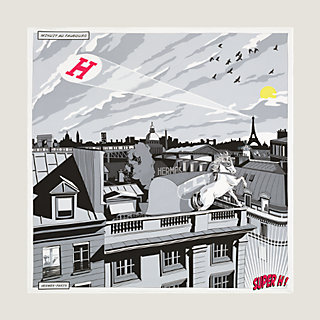 Minuit au Faubourg scarf 70 | Hermès Mainland China